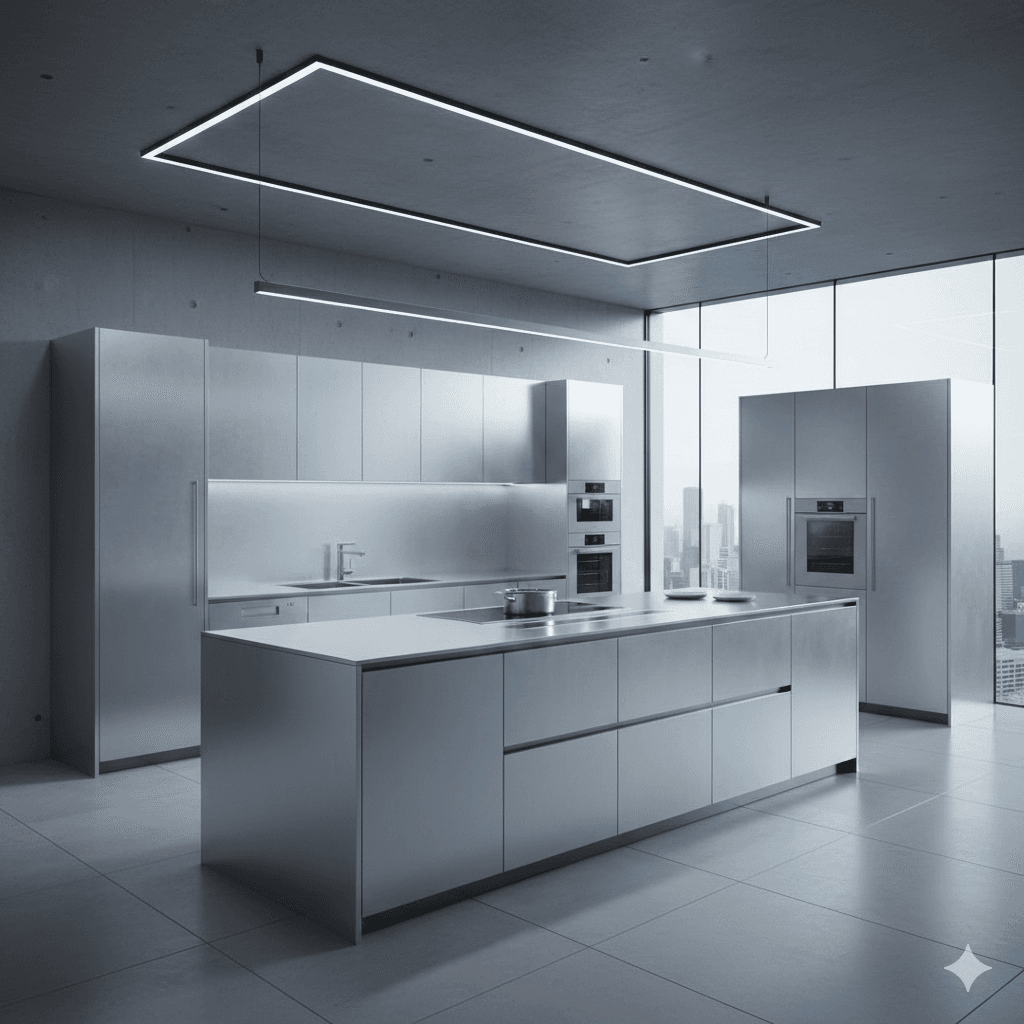 Aluminium Modular Kitchens